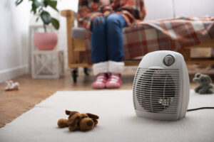 central heat and space heaters