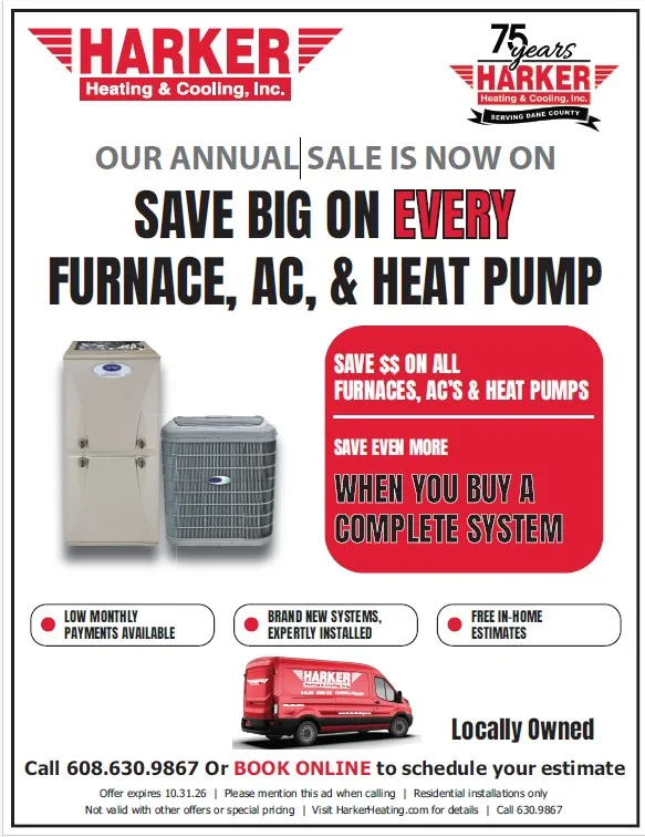 HVAC SALE MADISON WI